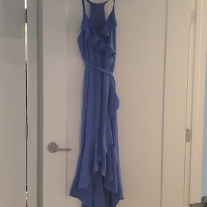 Long summer dress blue size small